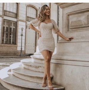 Zara Tulle Polkadot Dress NWT